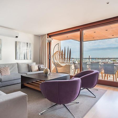 Luxury Sea View Apartment In Puerto De Alcudia Exteriör bild