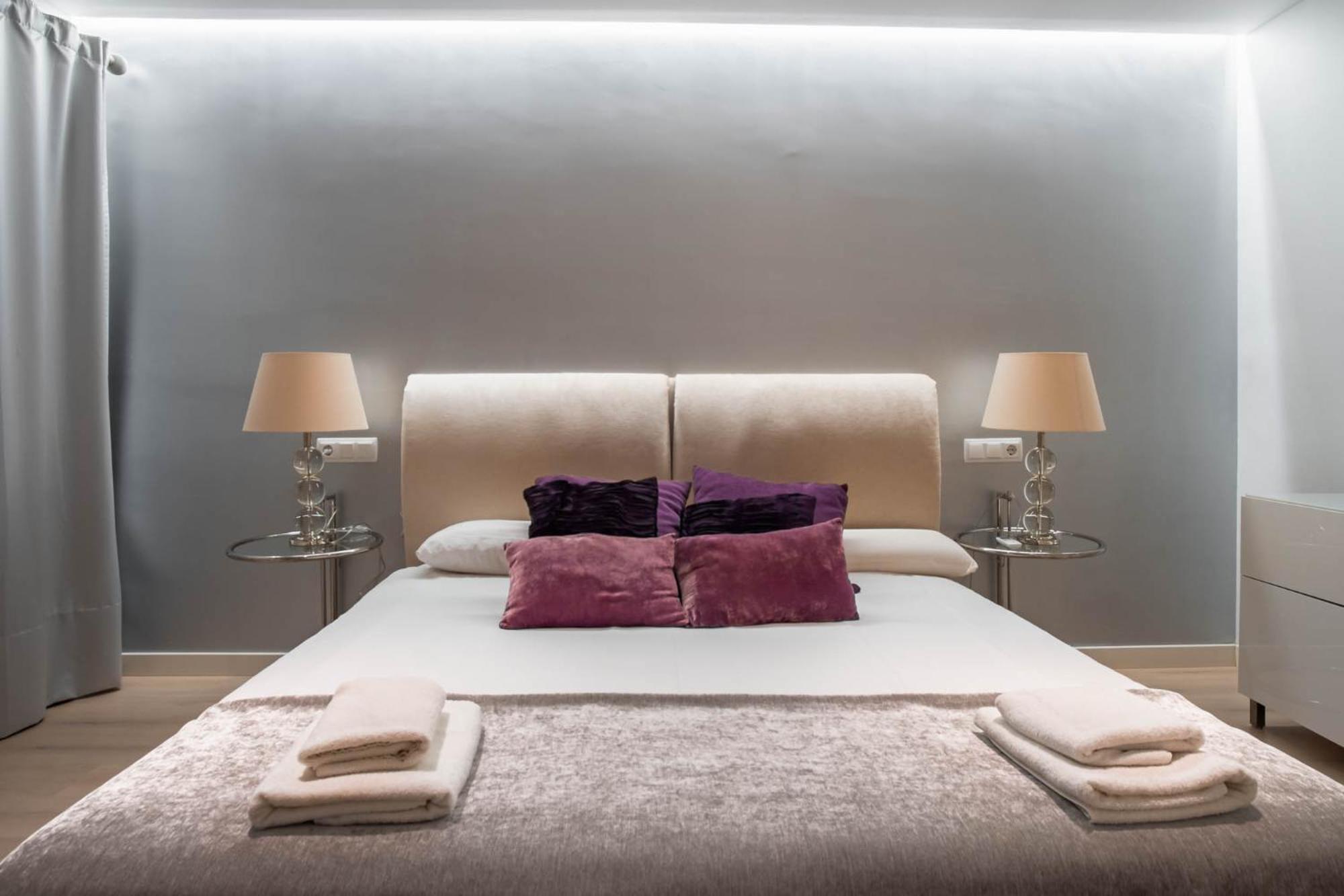 Luxury Sea View Apartment In Puerto De Alcudia Exteriör bild
